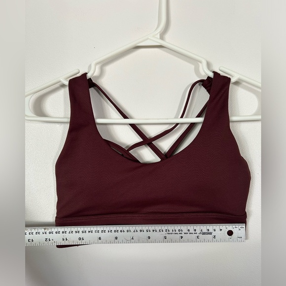 BNWOT Zyia Fig Vibration Light n Tight Strappy Sports Bra Size XS - Picture 4 of 7